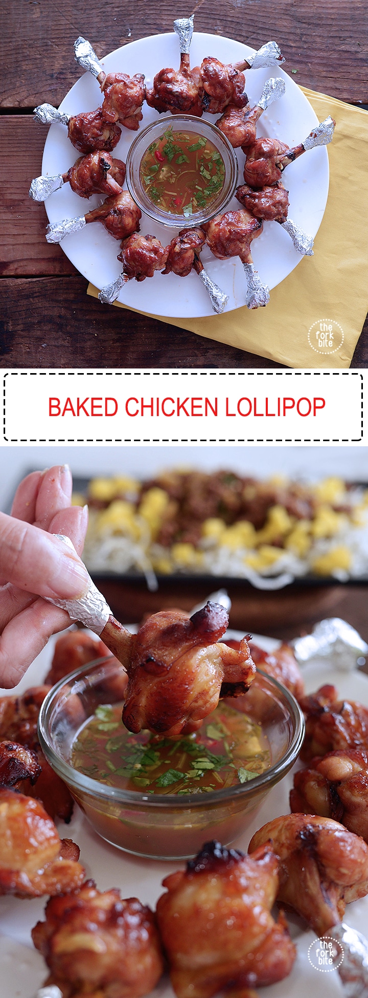 Baked Chicken Lollipop Recipe