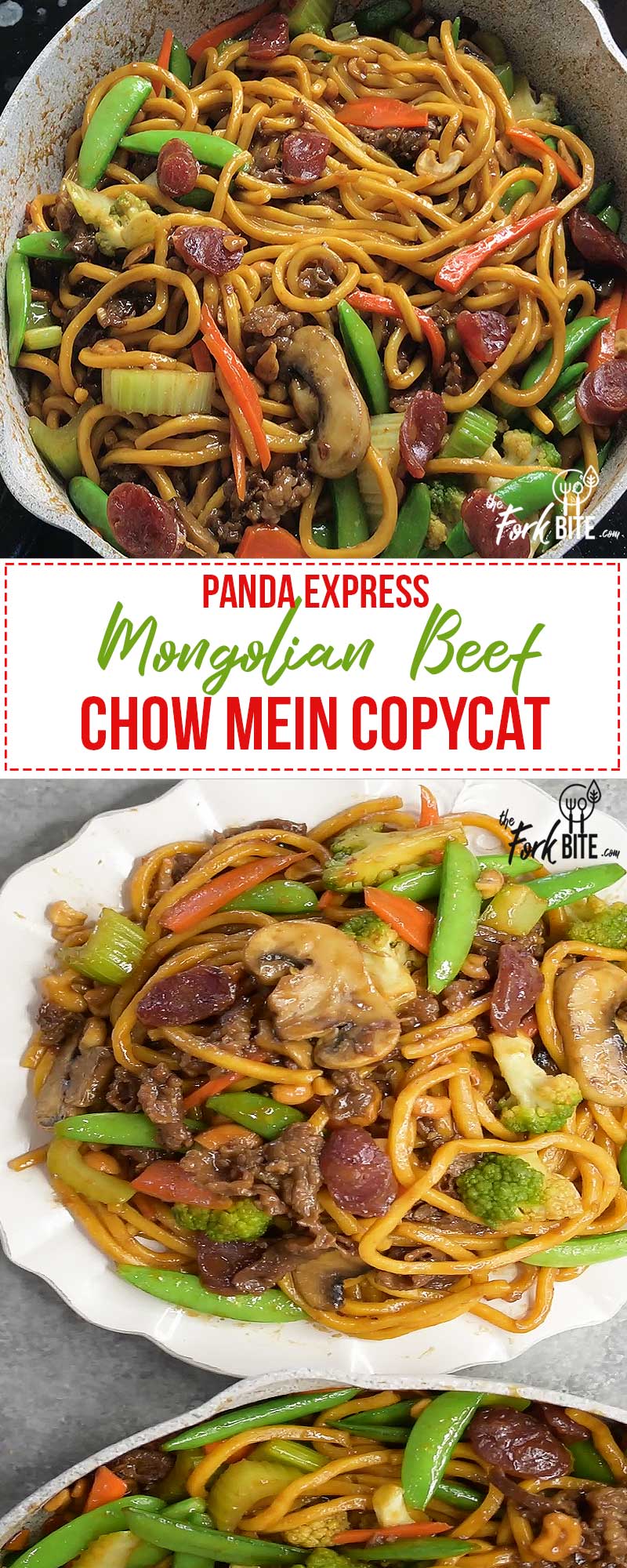 Mongolian Beef Recipe + Panda Express Chow Mein Copycat The Fork Bite