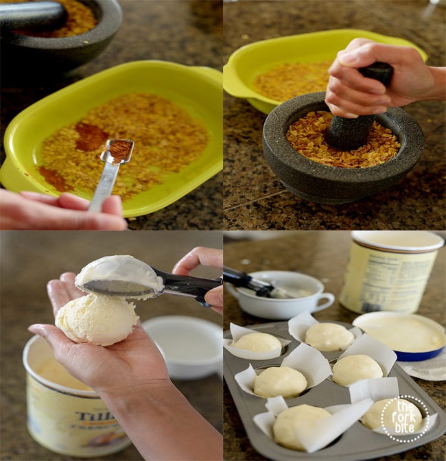 deep fried ice cream