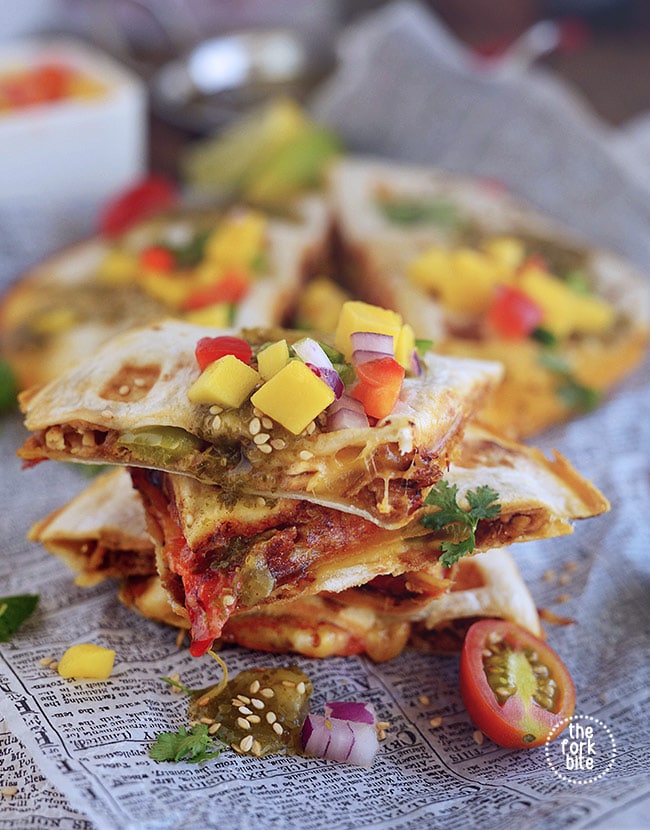 These crispy, gooey cheese quesadillas are the ultimate snacks full of flavors. Melty on the outside, crunchy on the outside. Learn some tricks that yield great results.
