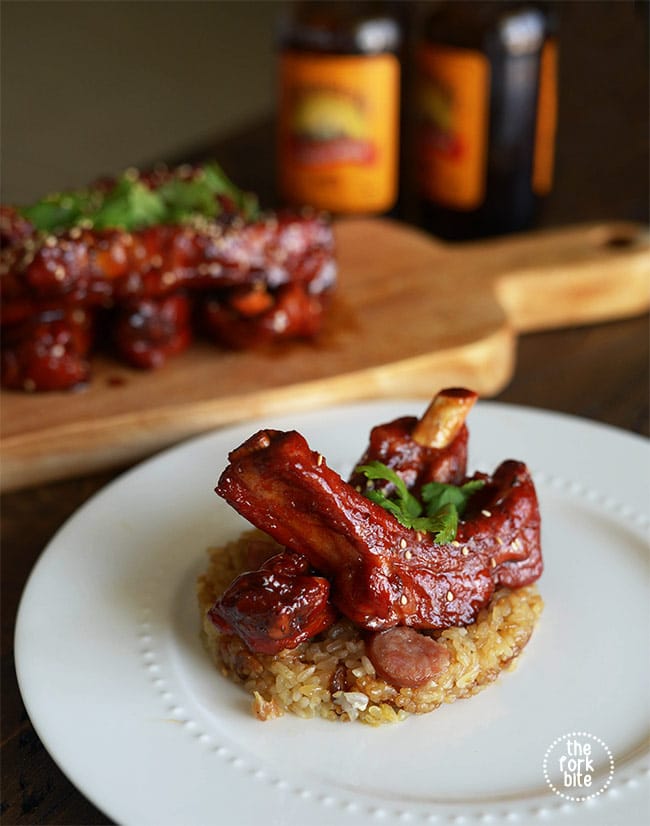 These Thai Pork Ribs are so tender and deliciously smothered with a sweet, flavorful glaze that makes your palate sing. Just add and stir the sticky sauce over the ribs and sautee real quick until the ribs are well covered by the sauce.