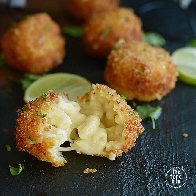 Fried Mac and Cheese Balls