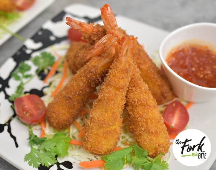 This crispy Fried Japanese Shrimp Tempura is best served as a first course, appetizer or even as a main dish. Dip it in this flavorful tartar sauce. Does your shrimp curl up almost immediately after hitting the hot oil? Learn the trick.
