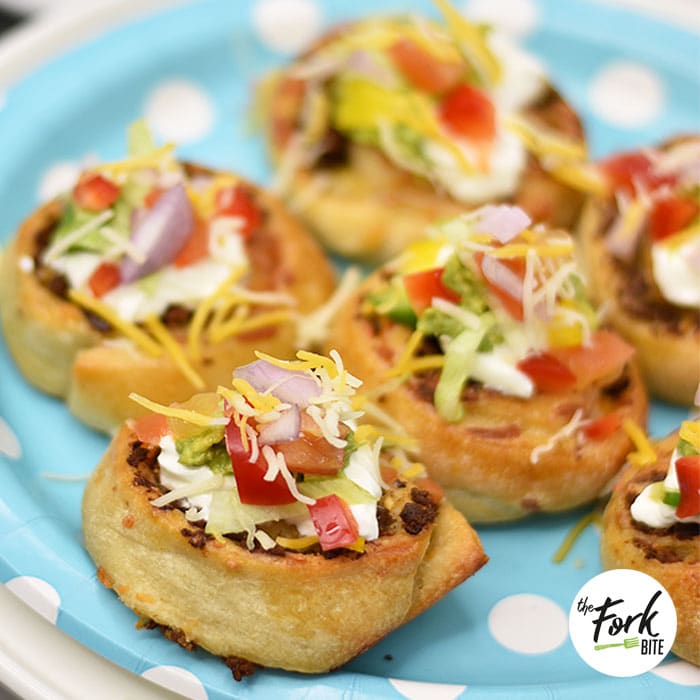 Beef Tacos Pizza Rollups The Fork Bite