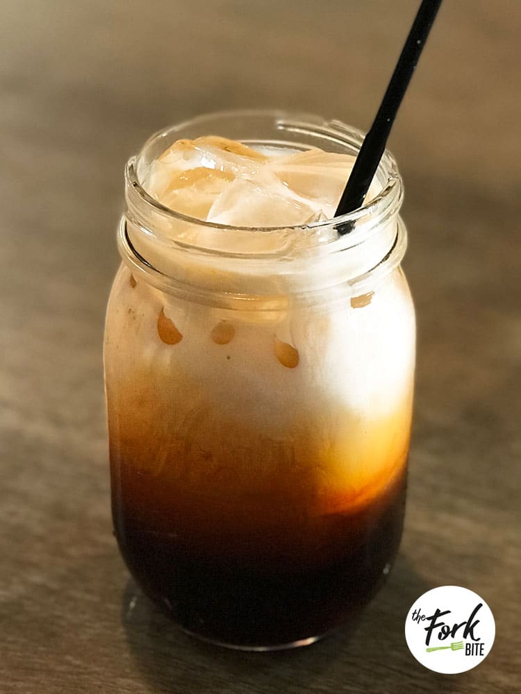 Thai tea is a blend of strong black tea and spiced with star anise, cardamom, and other spices.