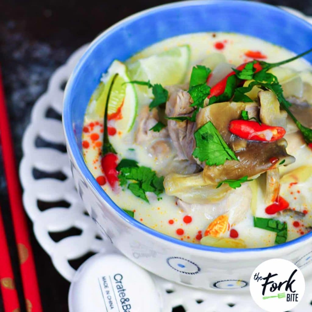 Tom Kha Gai Soup Recipe Best Method for Home Cooks The Fork Bite