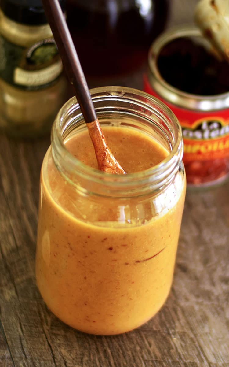 Copycat Recipe Chipotle Honey Vinaigrette Dressing The Fork Bite