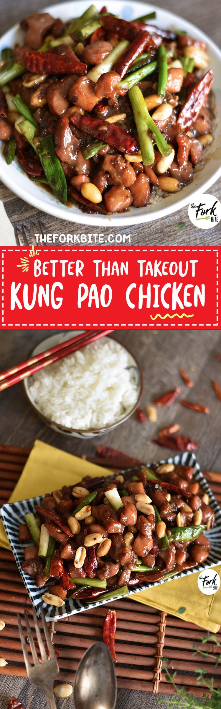 #KungPaoChicken - Do you enjoy Kung Pao Chicken? This is a good recipe to start with. Hey, you could even adapt it to your own tastes. After a few tries, you will probably never order it to go again.