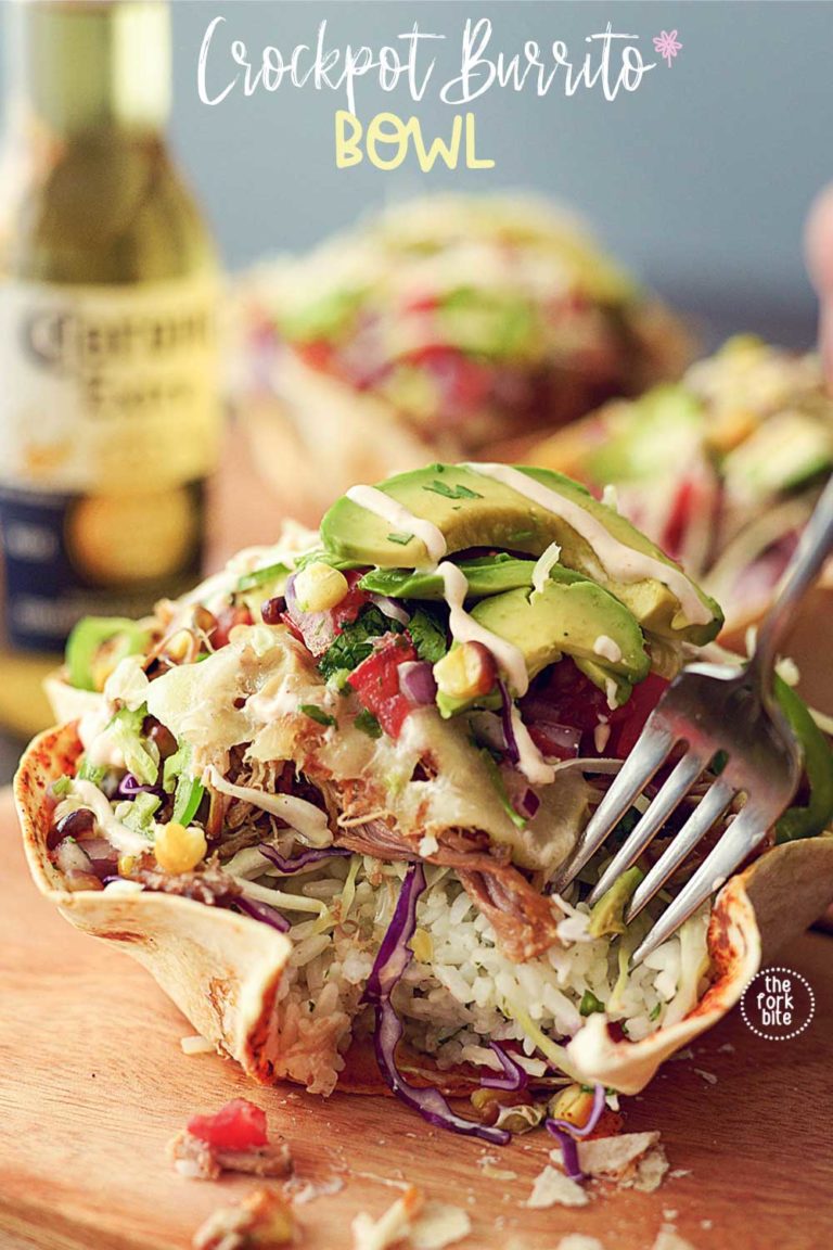 Crockpot Carnitas Burrito Bowl Recipe