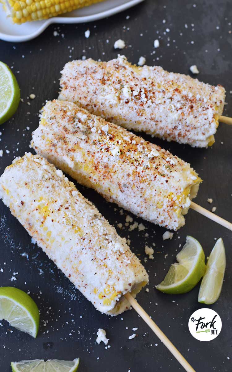 We all couldn’t get enough of this Elote Mexican street corn. This is one of the best corn recipes you will eat!