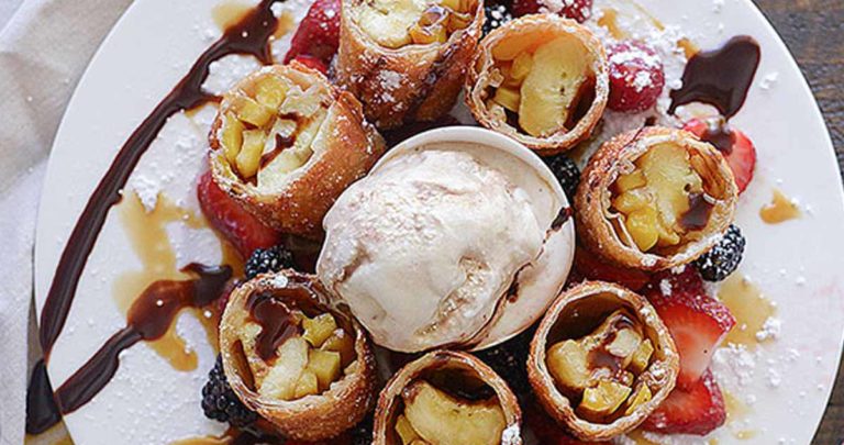 This copycat recipe for banana spring rolls PF Changs is just as delicious, crispy and savory bites like the original. Dust it with confectioner sugar or drizzle with caramel sauce and pair with your favorite fruits.