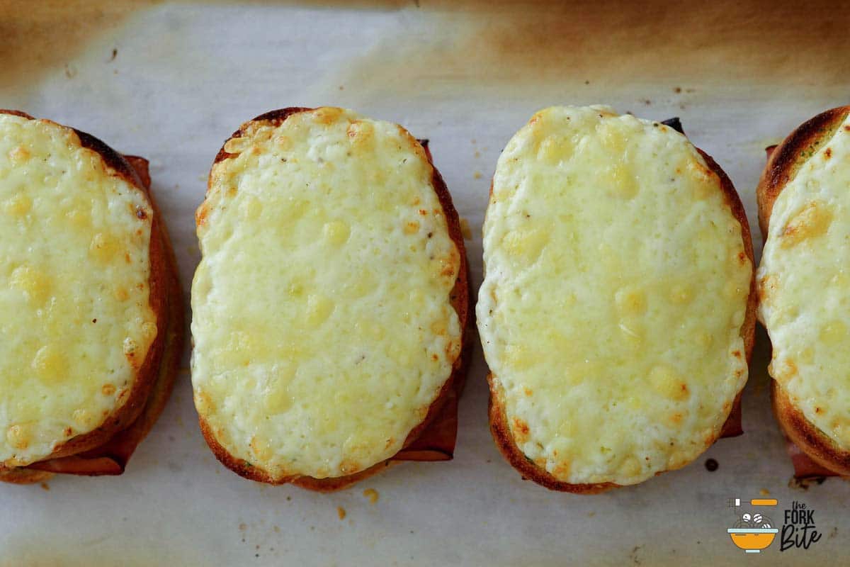Place the sandwiches and cook both sides until bread is golden brown and the cheese is melted, about 3-4 minutes.
