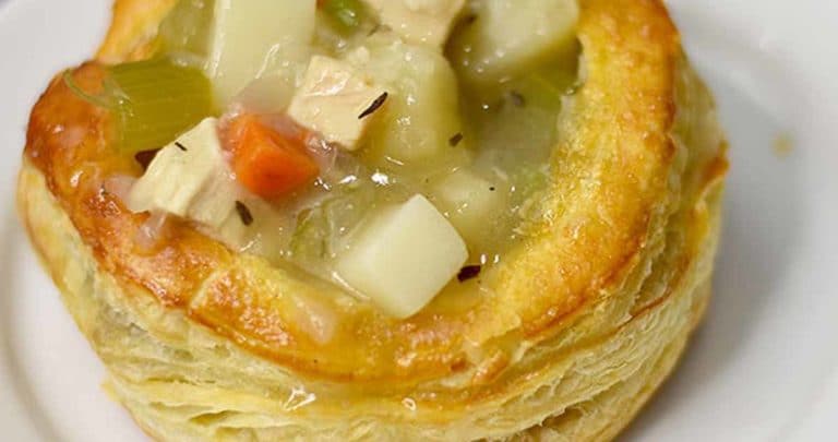 This chicken pot pie soup recipe takes about 35 minutes from preparation to table. They contain only four ingredients but are packed with nutrition and kid-friendly to boot.