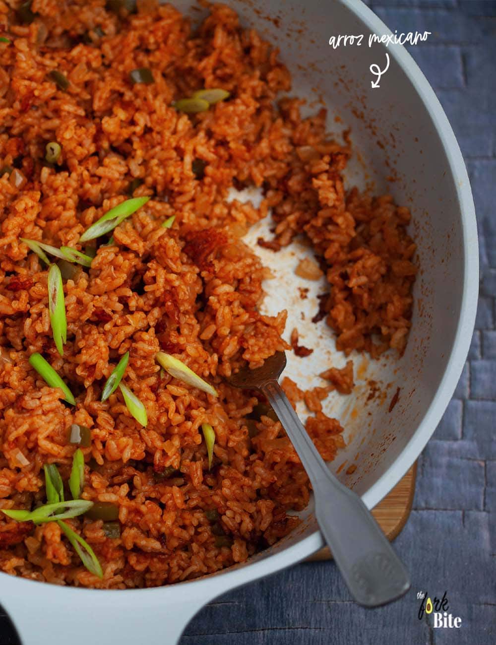 The color is another differentiating aspect between both dishes. Saffron makes Spanish rice look yellowish while cumin makes Mexican rice look reddish-orange.