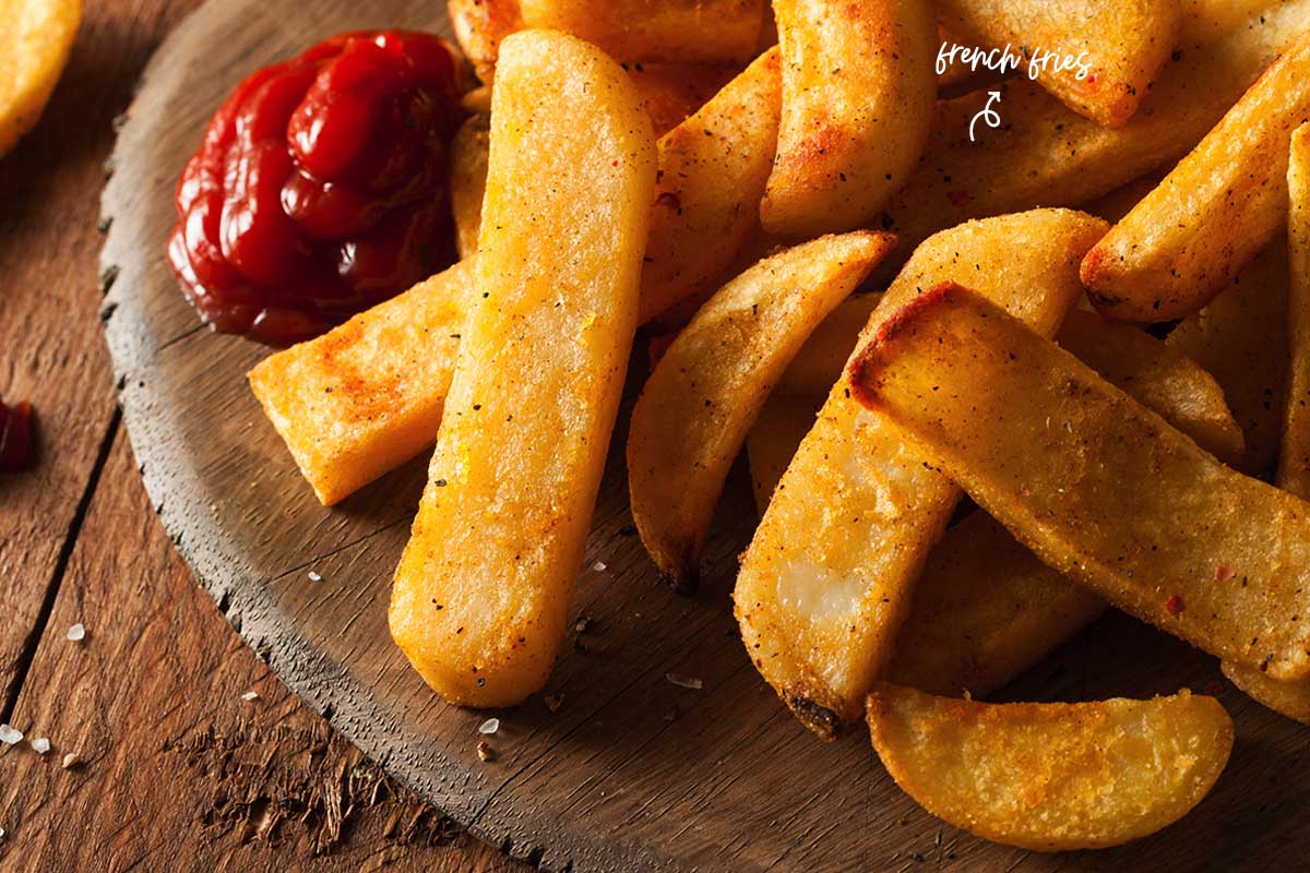 French fries go well with ANYTHING, including Sloppy Joes sandwiches. As mentioned earlier, I don't like commercially frozen foods. I prepare to make my French fries at home and stocking it up in the freezer.