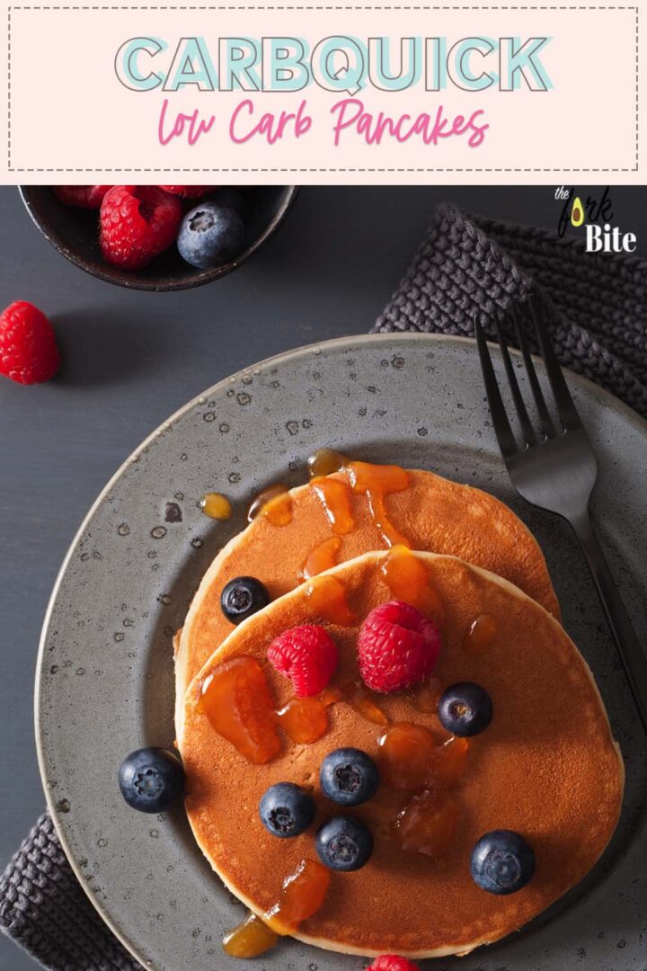 Low Carb Carbquik Pancakes Recipe The Fork Bite