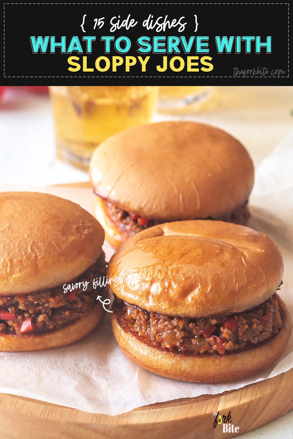 There's no way you can adequately describe Sloppy Joes because it comes in various shapes and sizes! They are both little sliders and big enough to require three hands to hold them.