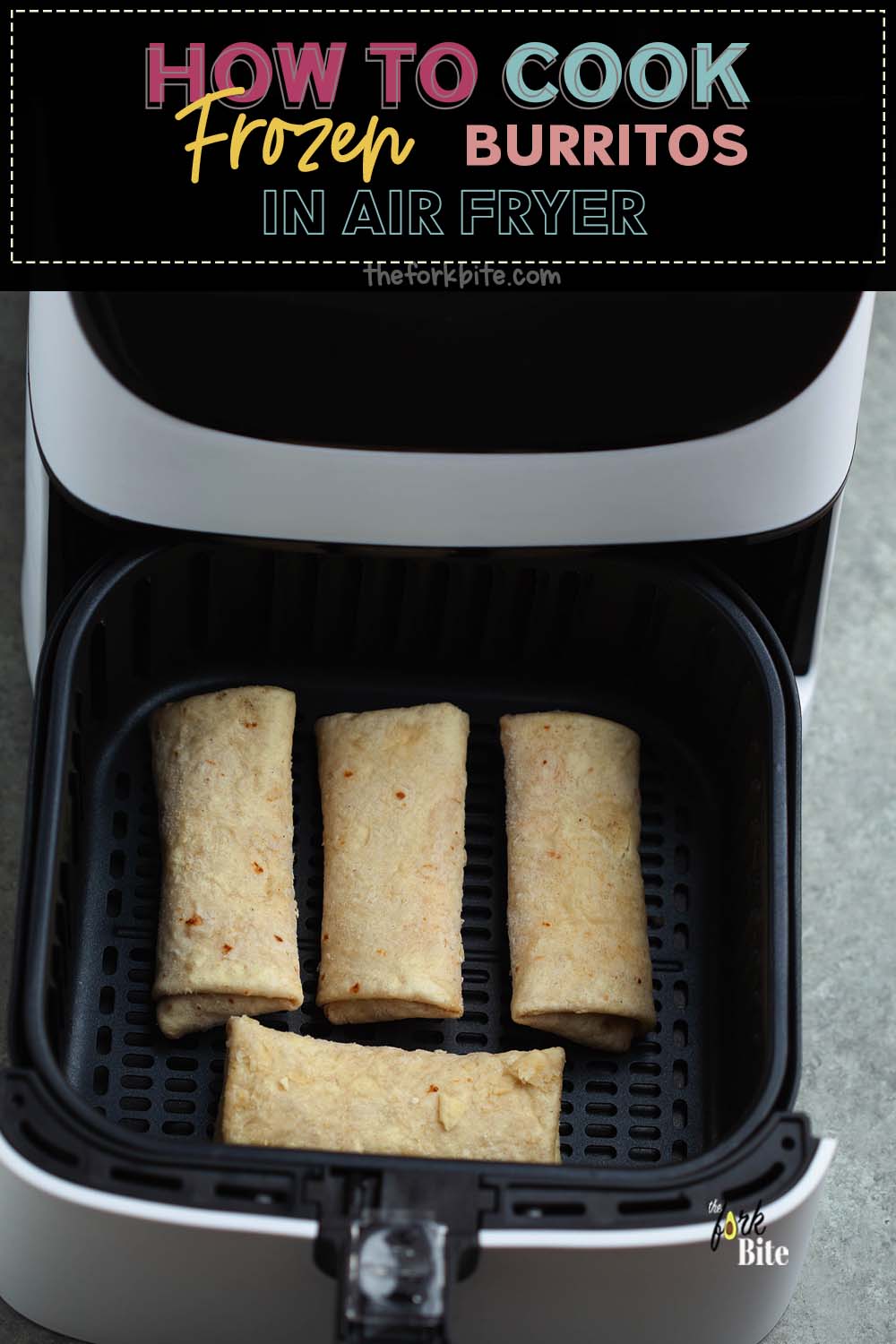 Are you wondering how long to cook frozen burritos when using an air fryer? If you are, you’re in luck. It’s something that I have spent a lot of time on, and, sad to say, I have ruined many of these delicious Mexican snacks on the way to finding out.