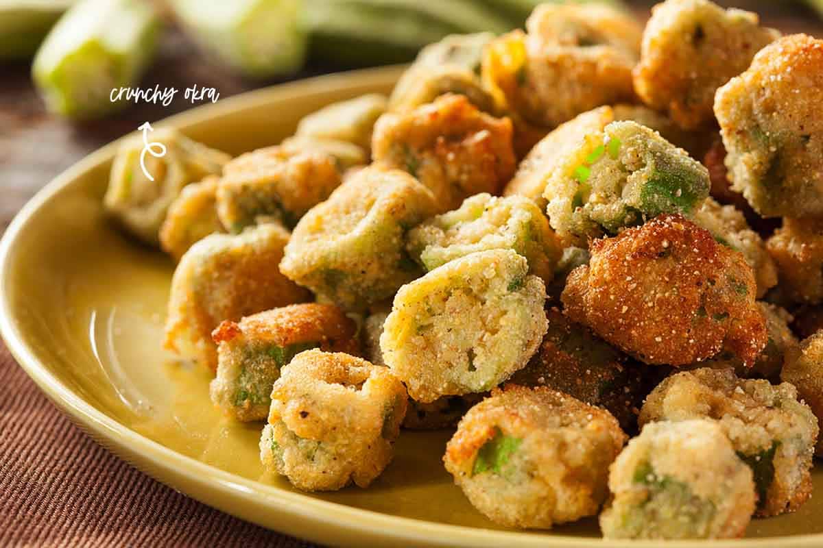 Eating crunchy okra while enjoying your mac and cheese is a tasty experience, indeed. To open-minded food lovers like myself, crispy okra is a treat. But it is not for everyone.