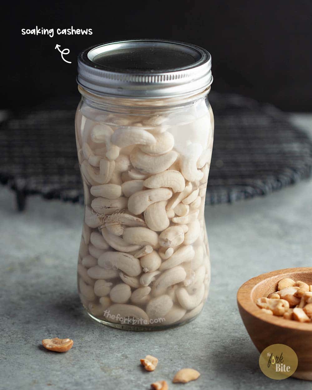Soak cashews for at least 5 to 6 hours (preferably overnight). If you soak them longer, your cashew cream will be creamier.