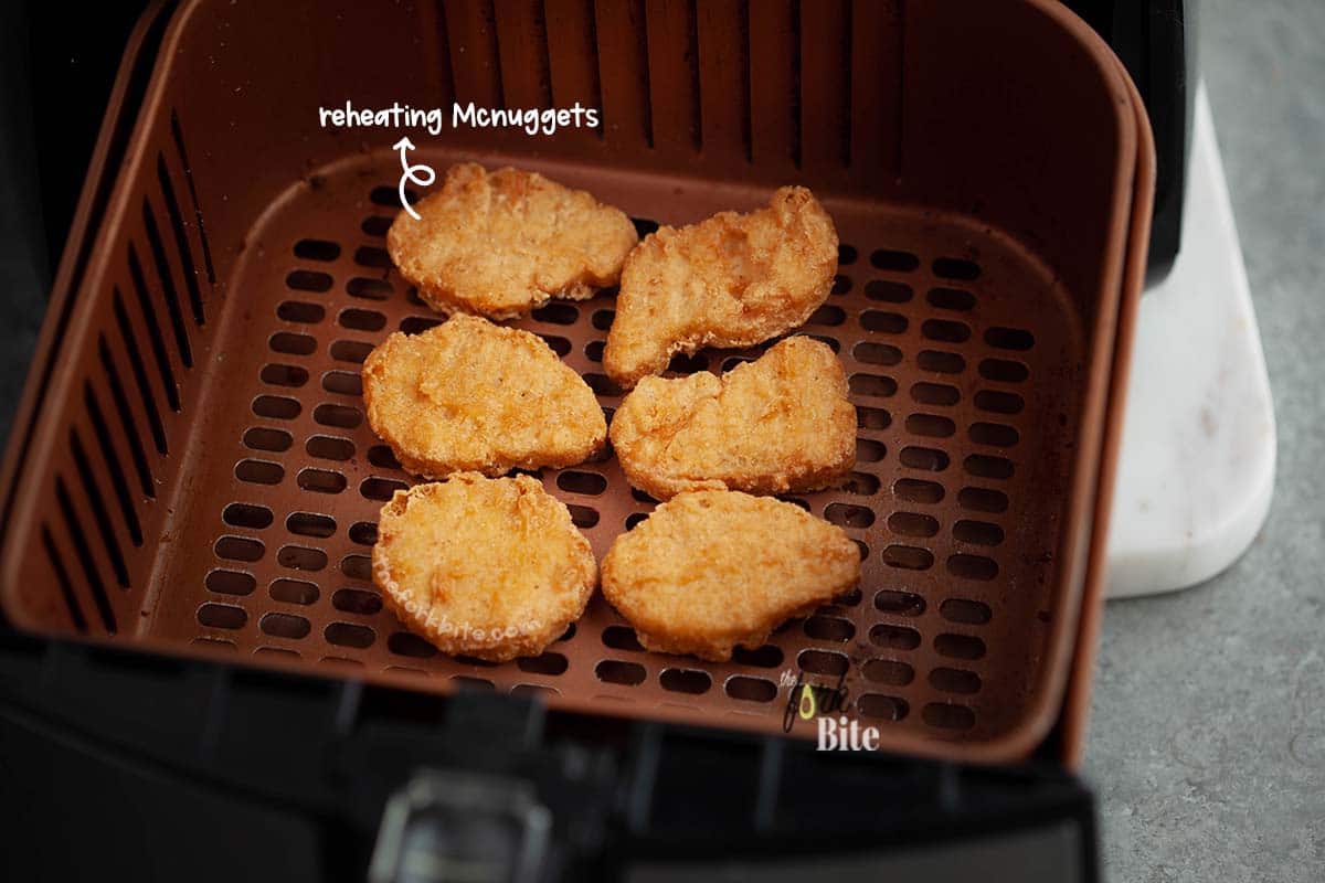 Reheating any leftover chicken nuggets can be a little tricky.