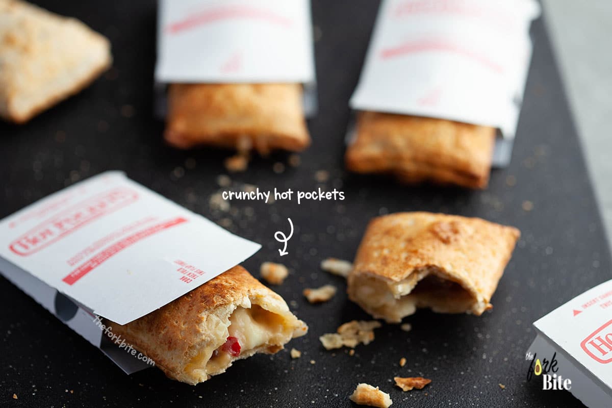 Cooking Hot pockets in air fryer produce a snack with a crispy crust outer, and a cheesy filling that is warm, gooey, and gorgeous.