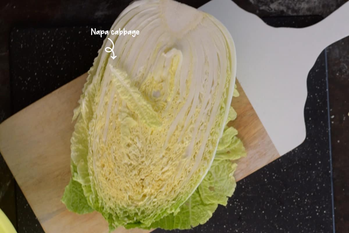 This type of cabbage will provide you with the most authentic flavor as it is not as crispy as ordinary green cabbage.