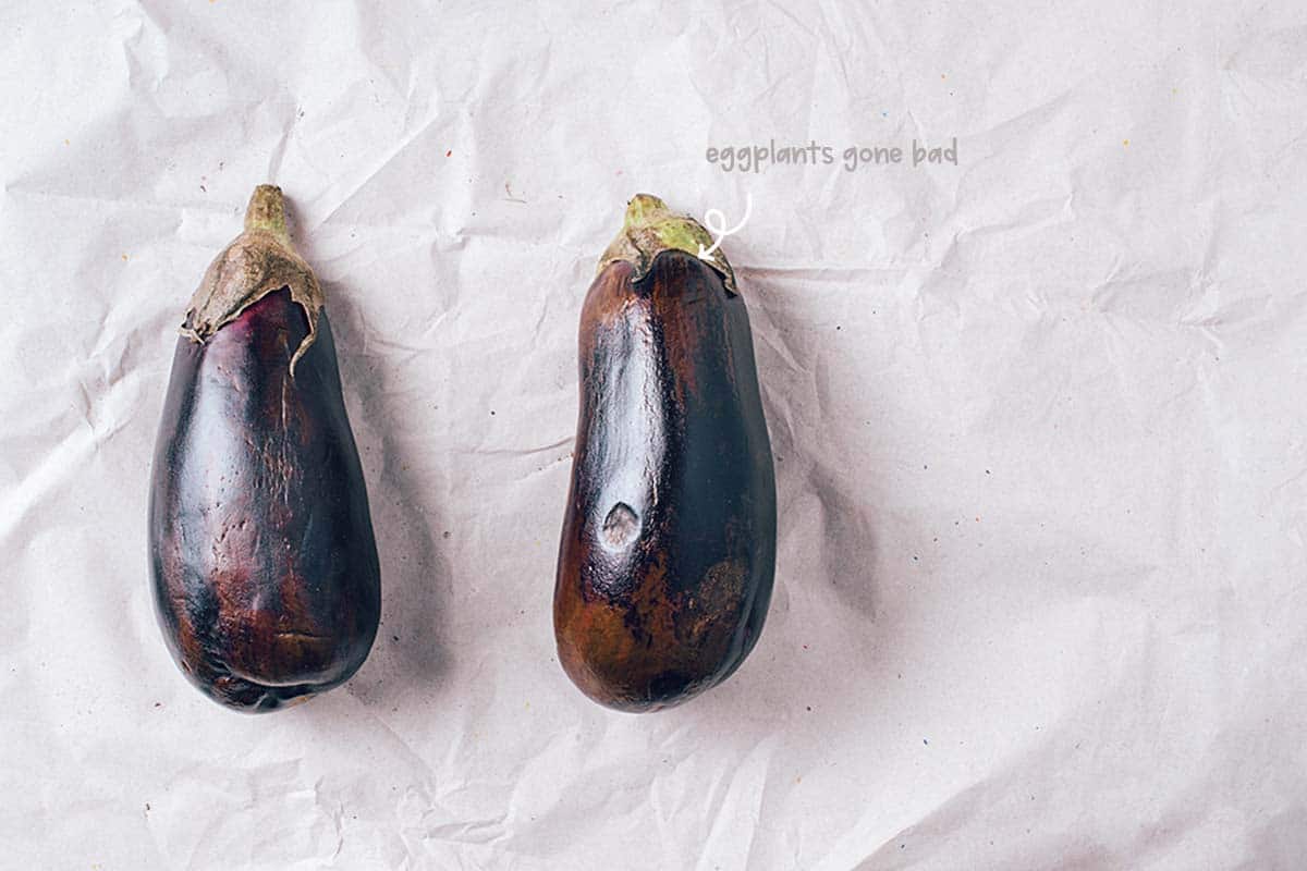 Here are the tell-tale signs your eggplant is ready to be discarded.