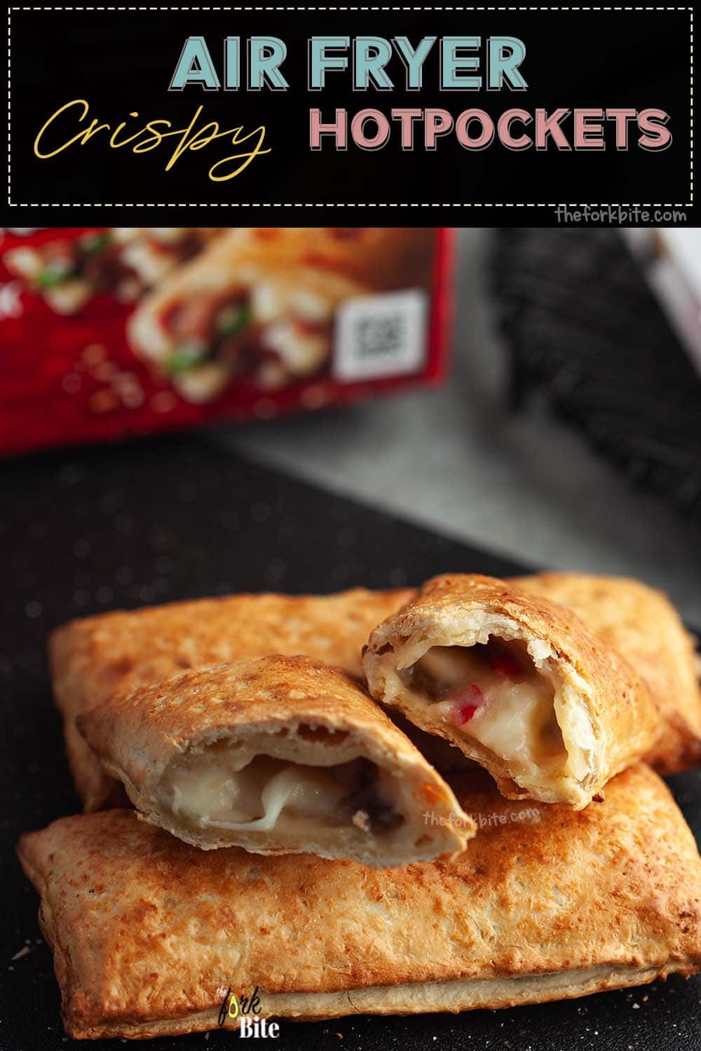 What's the secret for the crispy hot pocket finish? it's the hot pockets in air fryer cooked from frozen to piping hot until the surface shell turns crunchy.