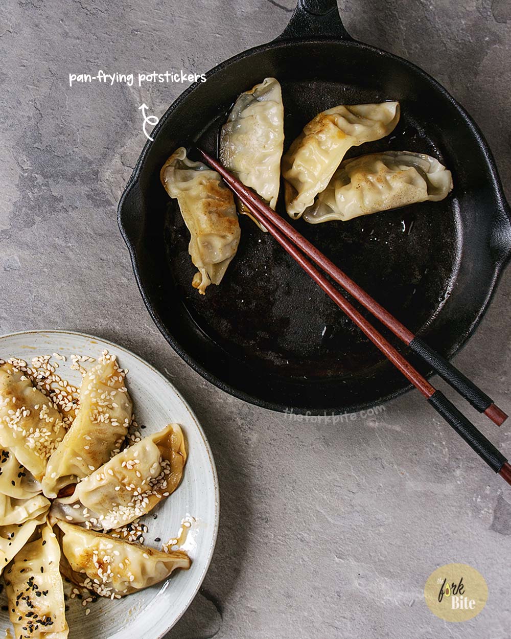 Frozen dumplings have a habit of sticking to the inside of a bamboo steamer. You need to line it first. One of the best ways I found of lining my steamer is to use Napa cabbage.
