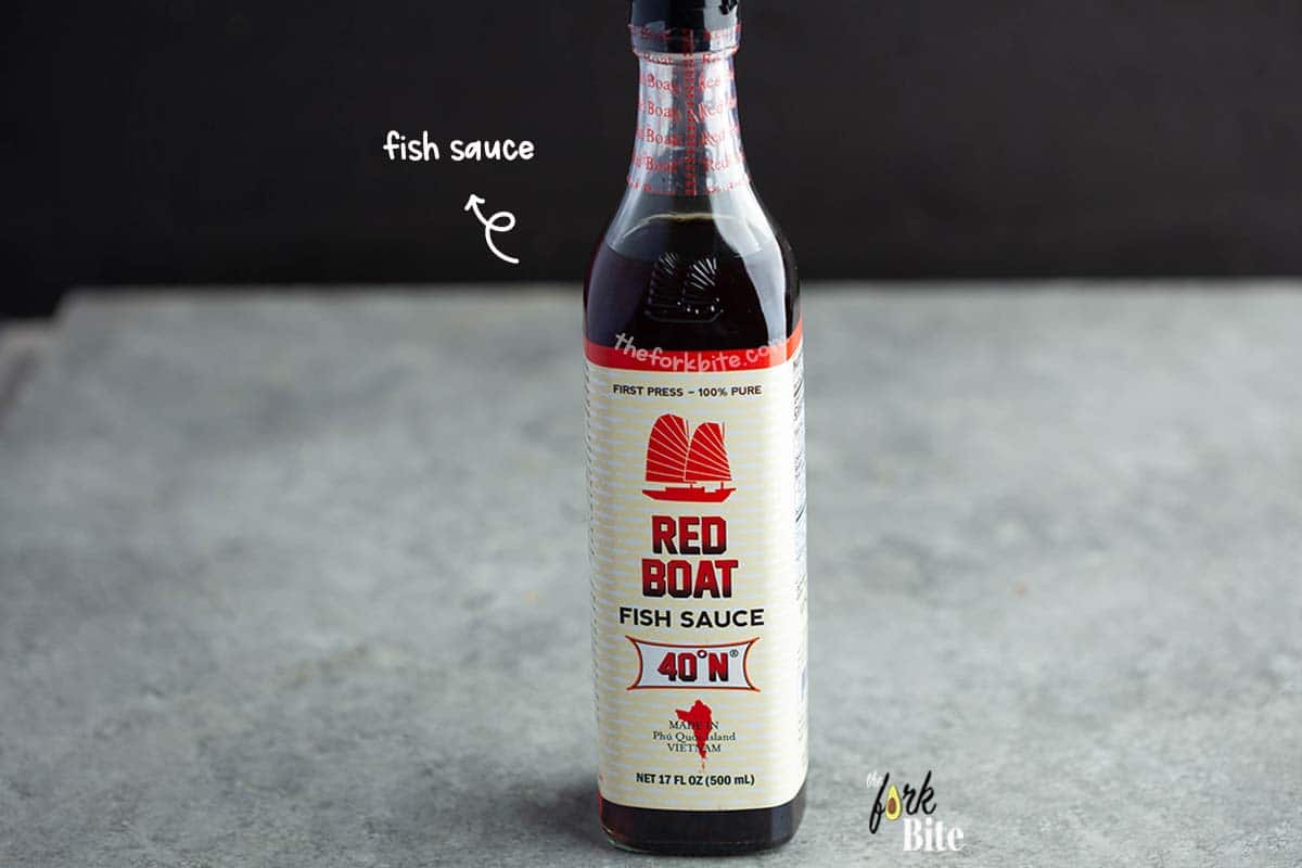 Fish sauce is a condiment resulting from the fermentation of anchovies. One bottle has packed umami flavors.