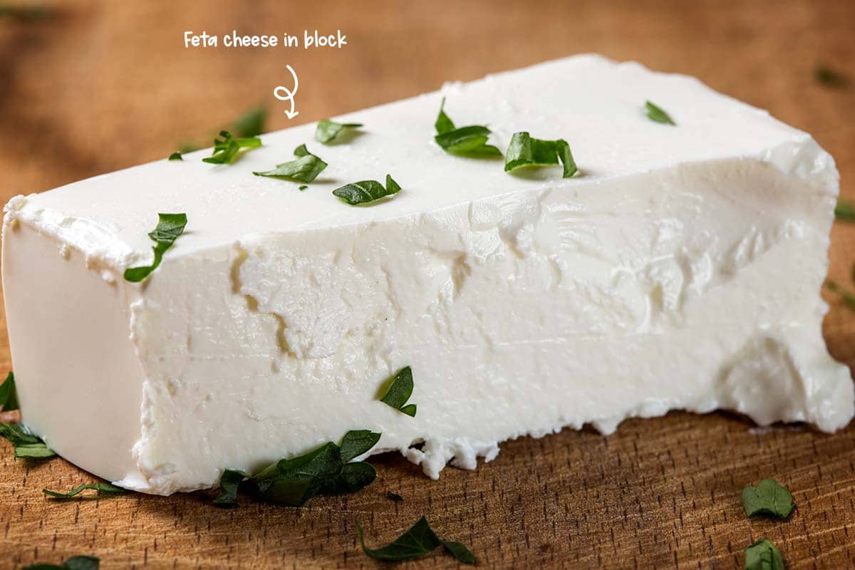 Feta cheese is only available pre-crumbled or in big blocks. When you only use it every now again, it means that most of it often gets wasted.