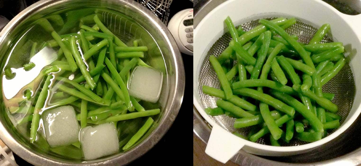what is the difference between blanching and parboiling