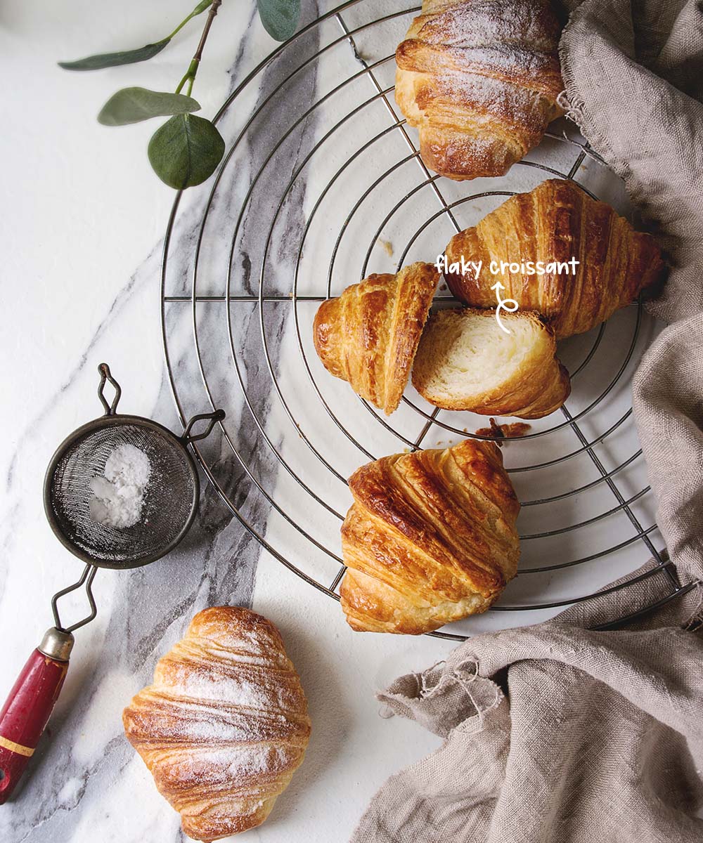 When you freeze your croissants, they will be good for up to twelve months. Be sure to wrap them in plastic before sealing them in an airtight bag.