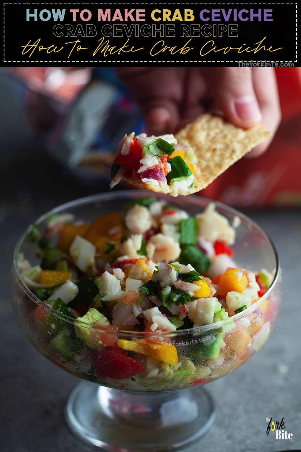 This Easy Crab Ceviche recipe is a bright, refreshing dish with a robust flavor that will leave you craving more.