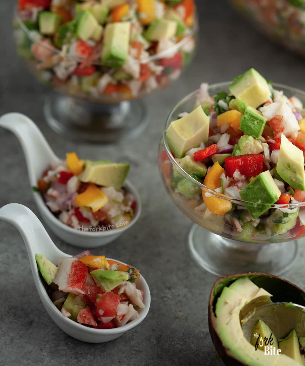 Ceviche has a high amount of protein, and it is considered an optimal source of polyunsaturated fatty acids – such as Omega-3 and Omega-6.