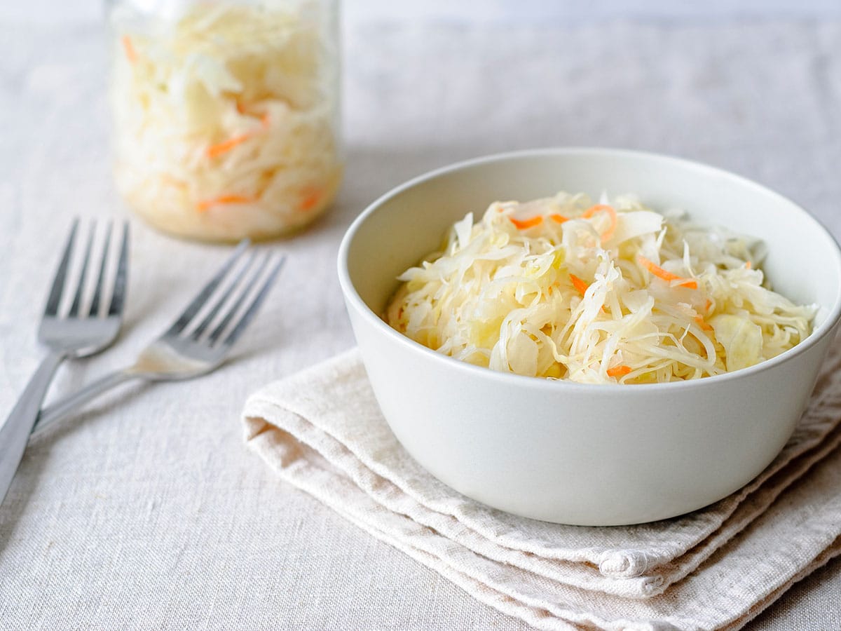 In terms of quality, sauerkraut will last anywhere from 8 to 12 months once placed within the freezer. If you find that it is mushy, looks bad, or has an odor, throw it out.