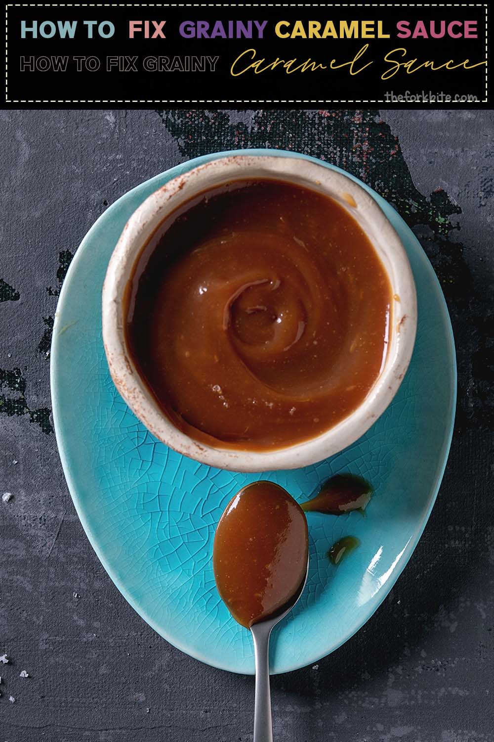 One of the most common things that go amiss when making caramel sauce is when it becomes too grainy.