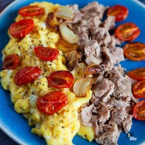 Don't get me wrong; a plain dreamy, creamy scrambled egg is a wonderful thing, but you can add some other flavor elements and take the dish to the next level.