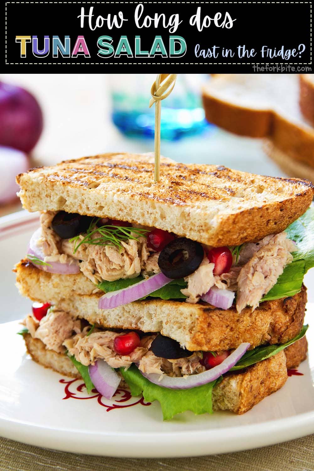 Following the USDA guidelines, the tuna salad will last for about 3 to 5 days in the fridge if being stored at temperature of 40°F or below.