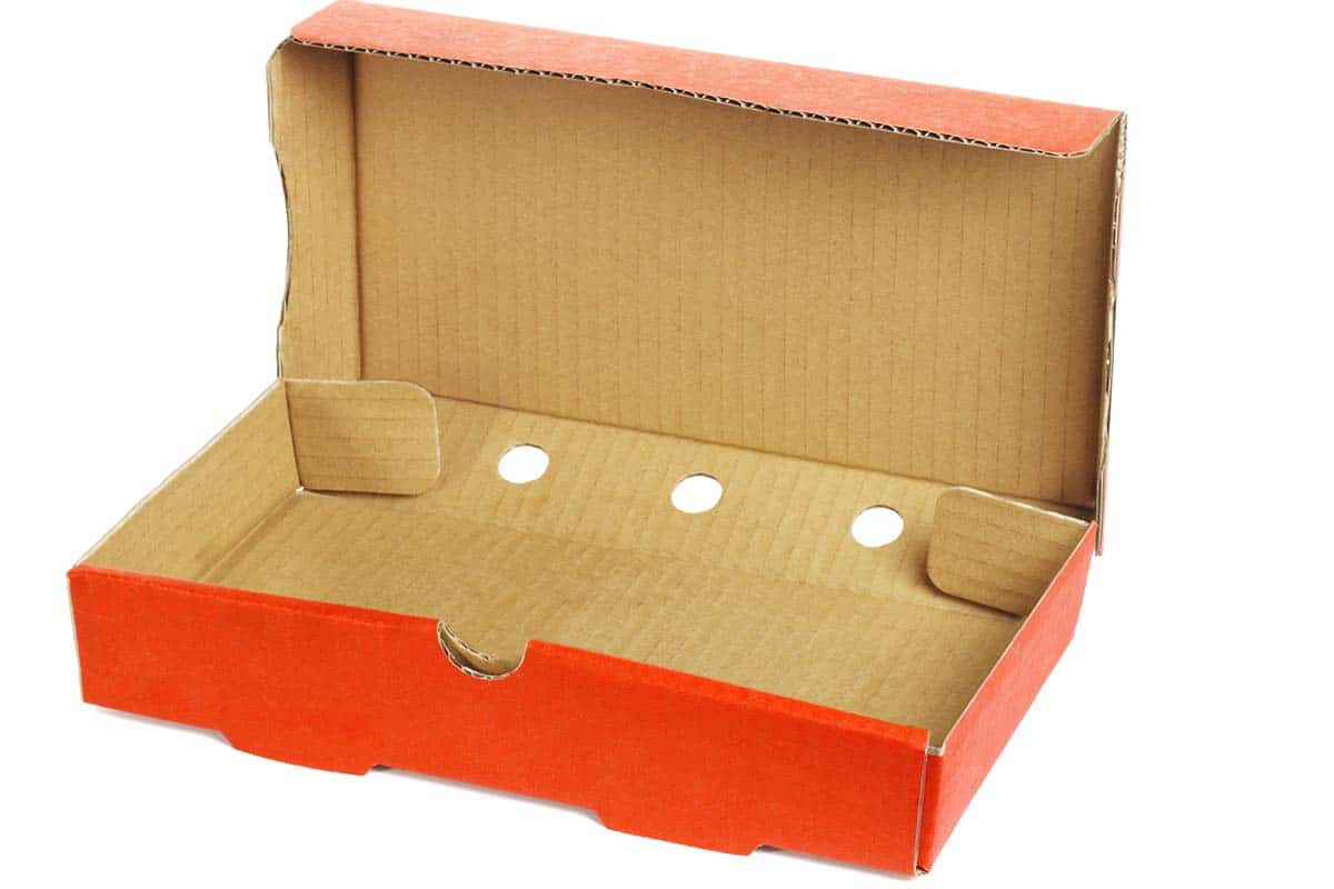 The idea behind the pizza box is to protect the integrity of the pizza inside it. Because it is a near-perfect fit, it minimizes any movement.
