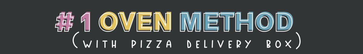 One way of keeping your pizza warm relies on keeping the pizza in its delivery box, and you need to start your preparations as soon as you put the phone down after ordering.