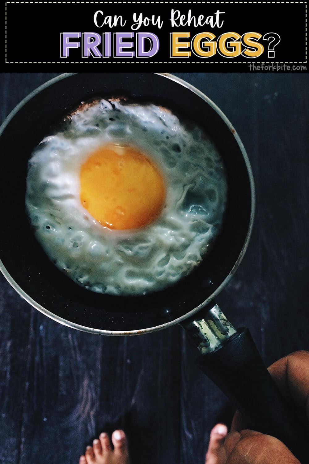 If you have any leftover fried eggs, the best way of reheating them is in your microwave. It's not the only way, though.