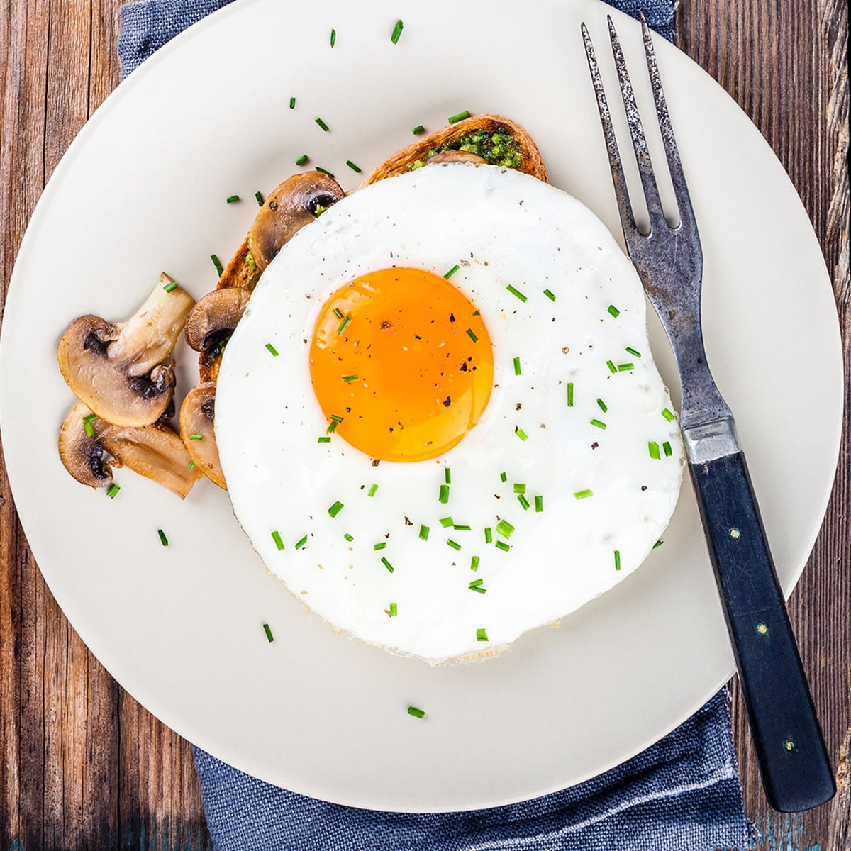 You just need to keep a careful eye out during the reheating process. Rubbery egg whites are a common occurrence with reheated fried eggs, so keep that in mind.