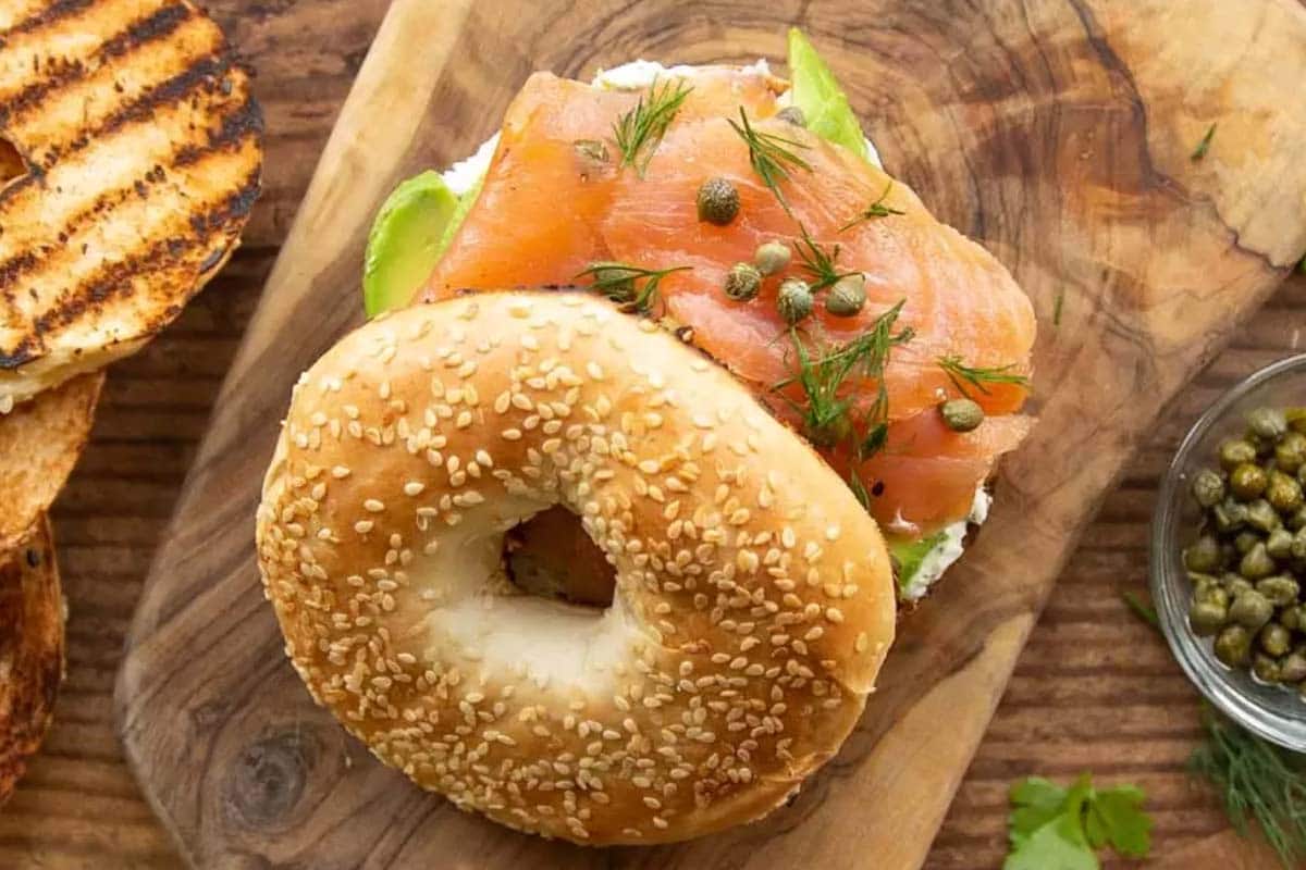 Instead of serving up a chunk of bread with your chowder, why not try a bagel for a change? Cut the bagels in half and serve as an open sandwich or as a traditional closed-loaded bagel.