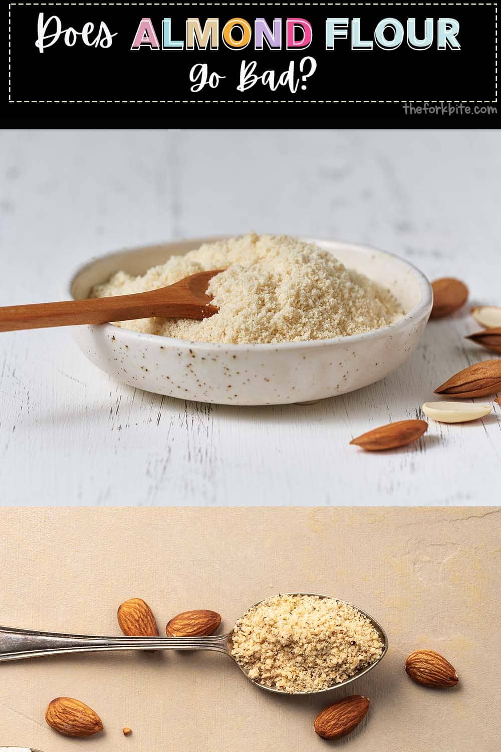 Almond flour is made from nuts, and nuts have a high oil content. It makes them prone to spoiling, which can happen easily once they've been ground and exposed to oxygen.