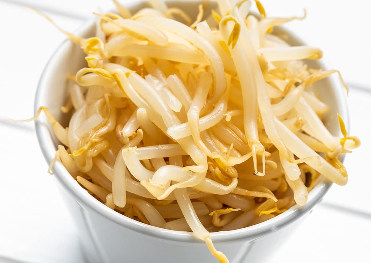 My good old mom passed her tips on to me for keeping beansprouts fresher for longer, and I am happy to share them with you. It's all starts with buying the freshest product you can get your hands on.