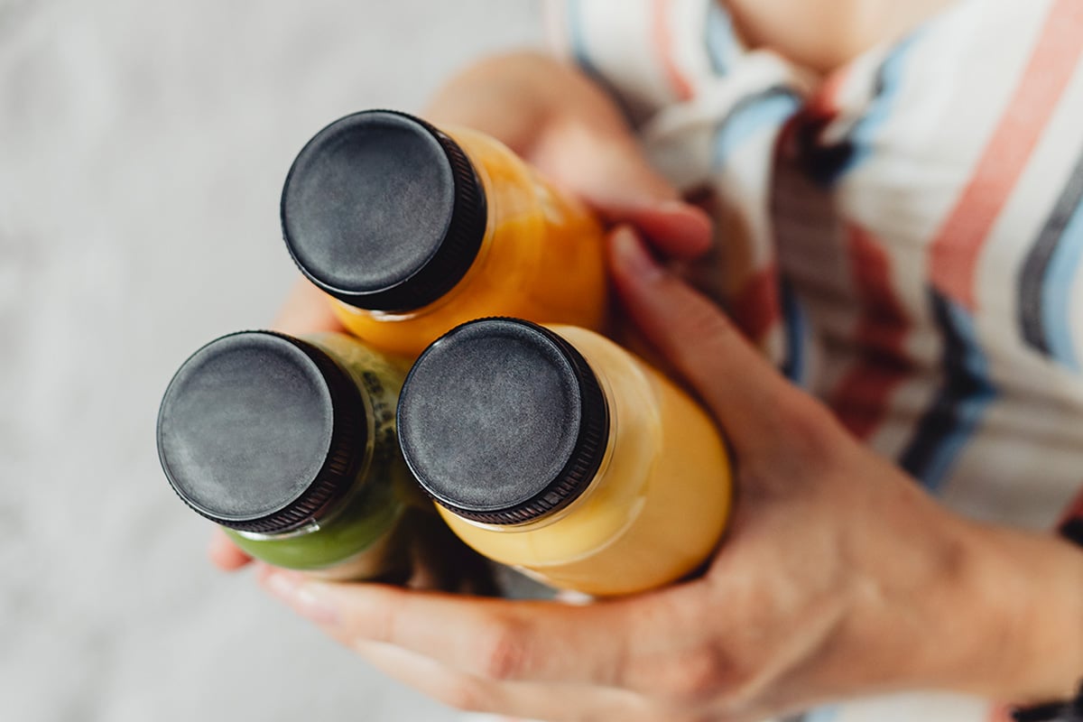 The best way to store homemade juice is to bottle it and then store it in your fridge or freezer. Good quality storage, like bottling, helps to prolong the shelf-life of refrigerated juice.