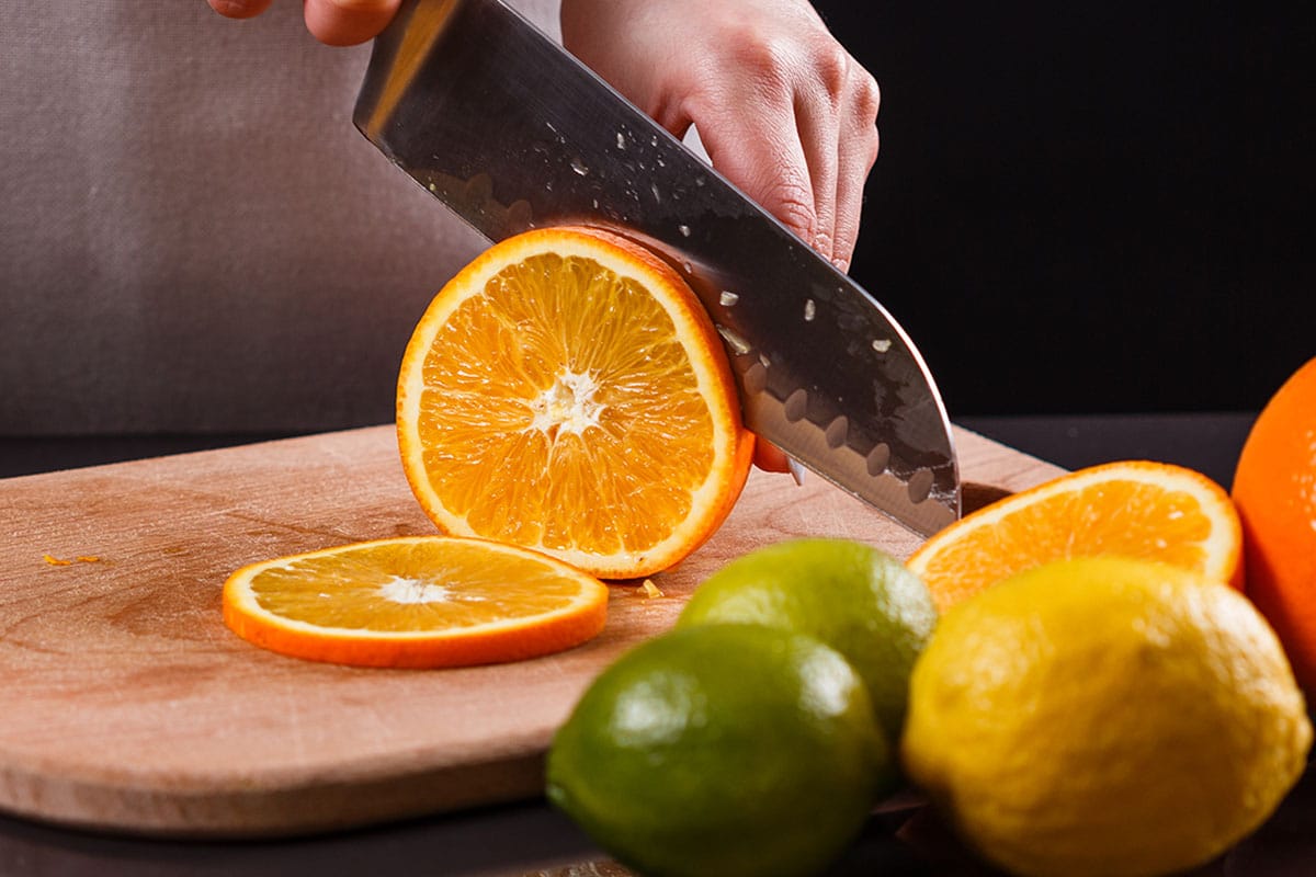 Citrus fruits like grapefruit, lemons, limes, and oranges are great for juicing, but it's important to peel them properly first.