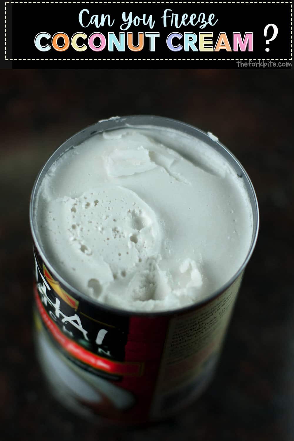 Coconut cream doesn't have much of a shelf-life once the can has been opened. It deteriorates rather quickly. You can, however, extend coconut cream's shelf life if you know how.